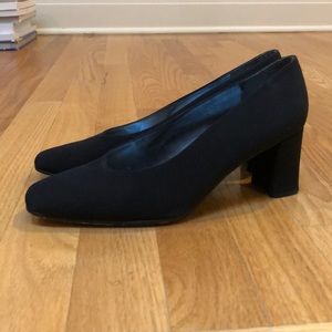 Stuart Weitzman cloth pumps